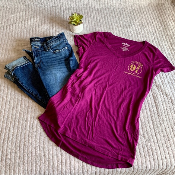 Hot Topic Tops - 💜HARRY POTTER • Hogwarts Express• Platform 9 3/4